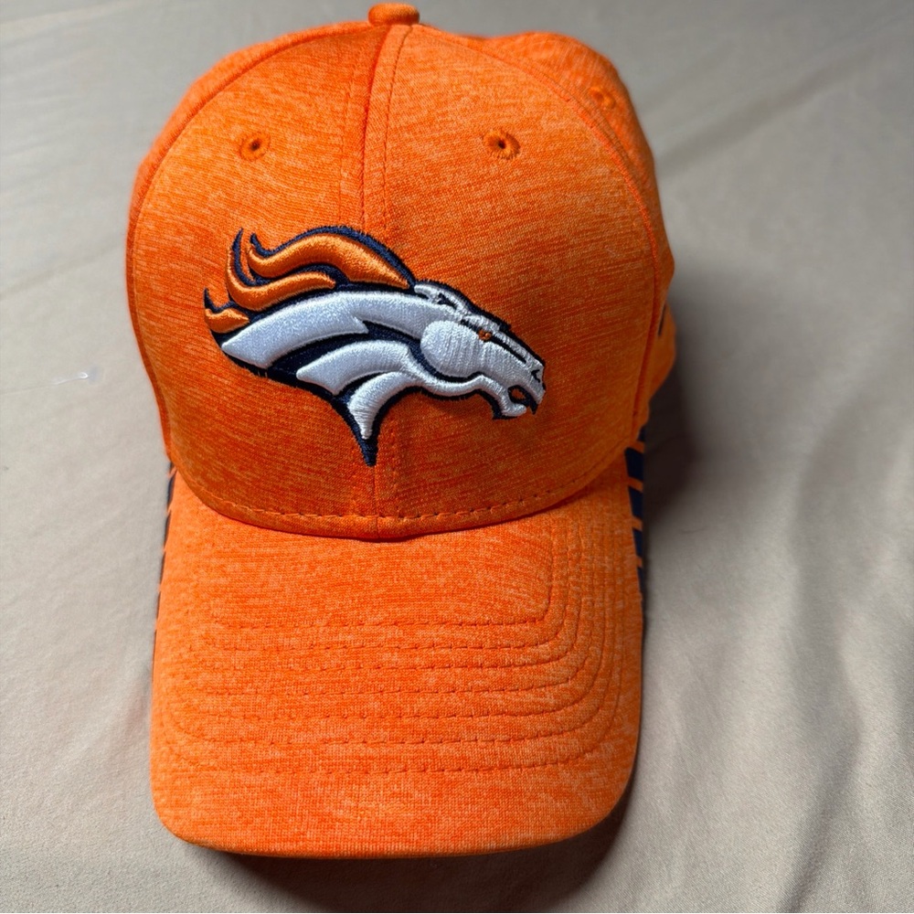 New Era Black and Orange Cap with NFL Logo